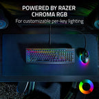 {OUTLET} Tastierë gaming Razer BlackWidow V4, mekanike Green Switch, RGB, e zezë