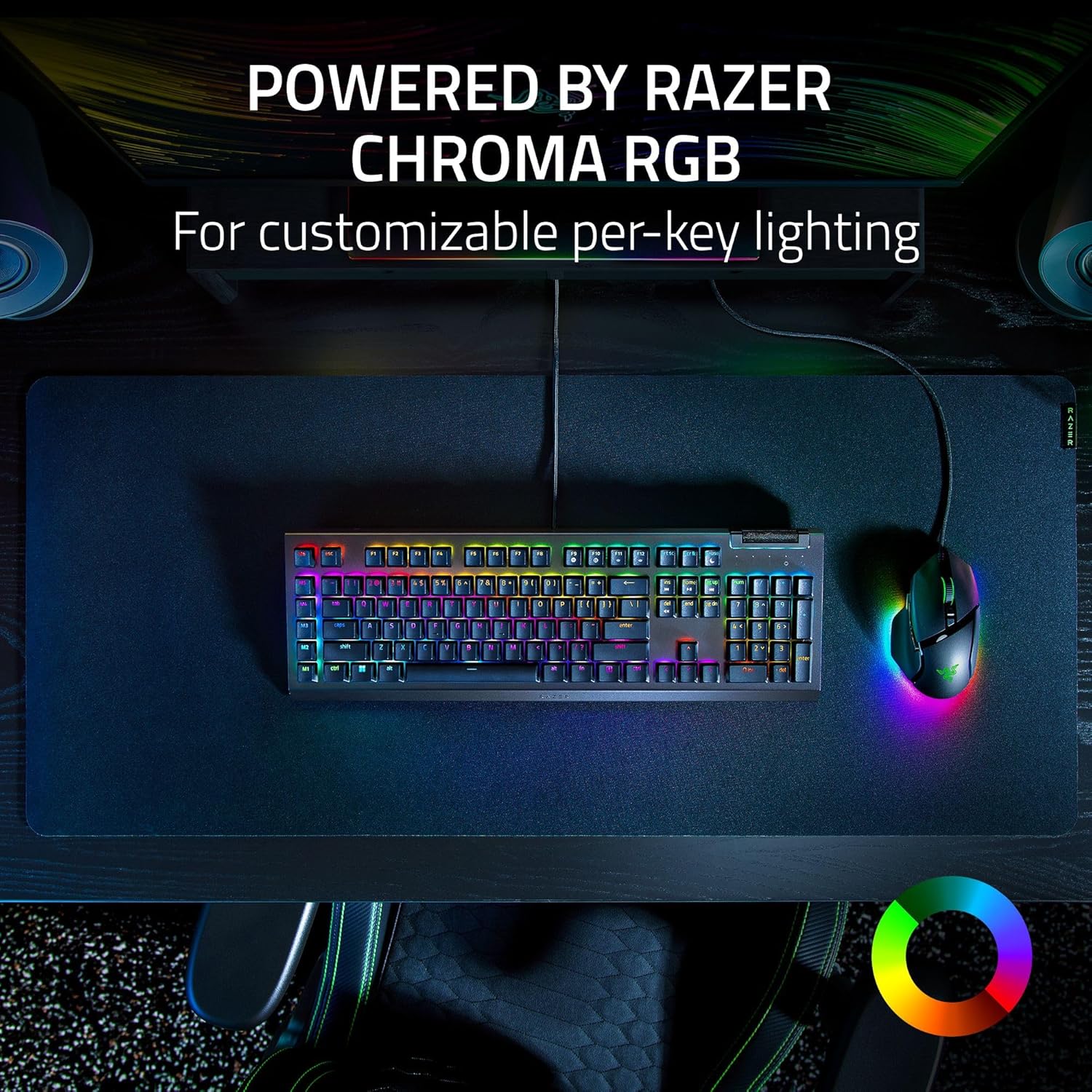{OUTLET} Tastierë gaming Razer BlackWidow V4, mekanike Green Switch, RGB, e zezë