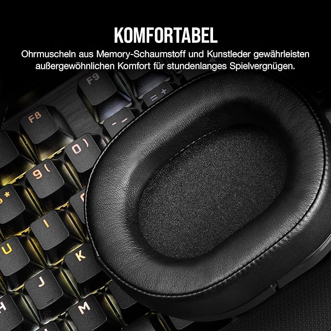 {OUTLET} Kufje Corsair HS55 Wireless CORE Lightweight