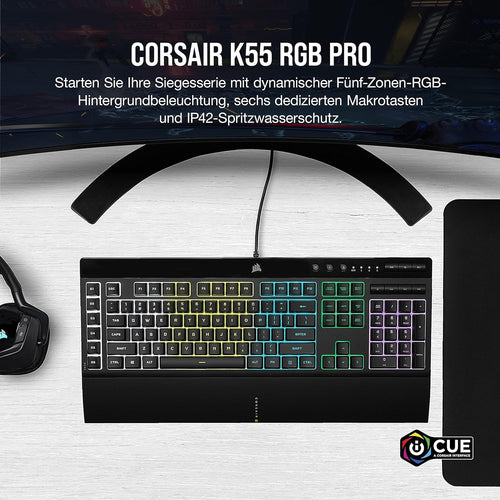 Tastiere CORSAIR K55 RGB PRO Wired