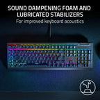 {OUTLET} Tastierë gaming Razer BlackWidow V4, mekanike Green Switch, RGB, e zezë