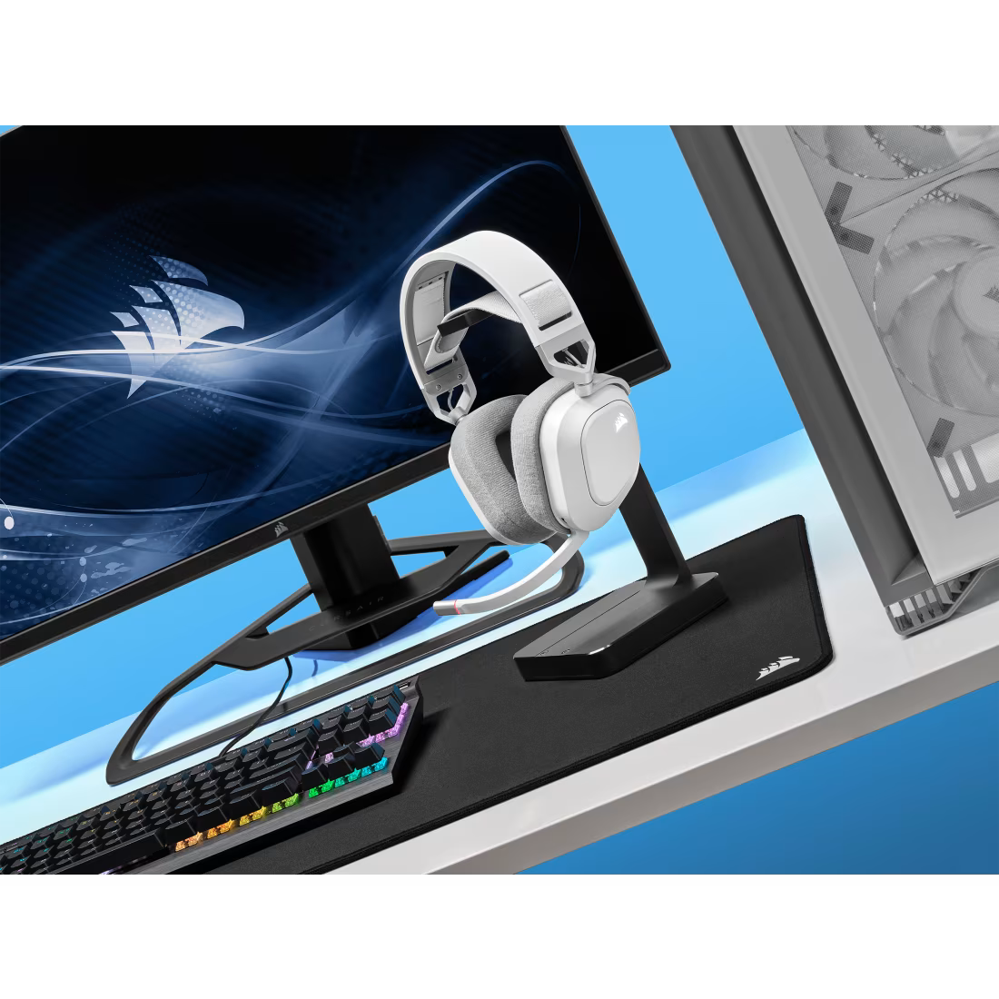 {OUTLET} Kufje Corsair HS80 RGB Wireless