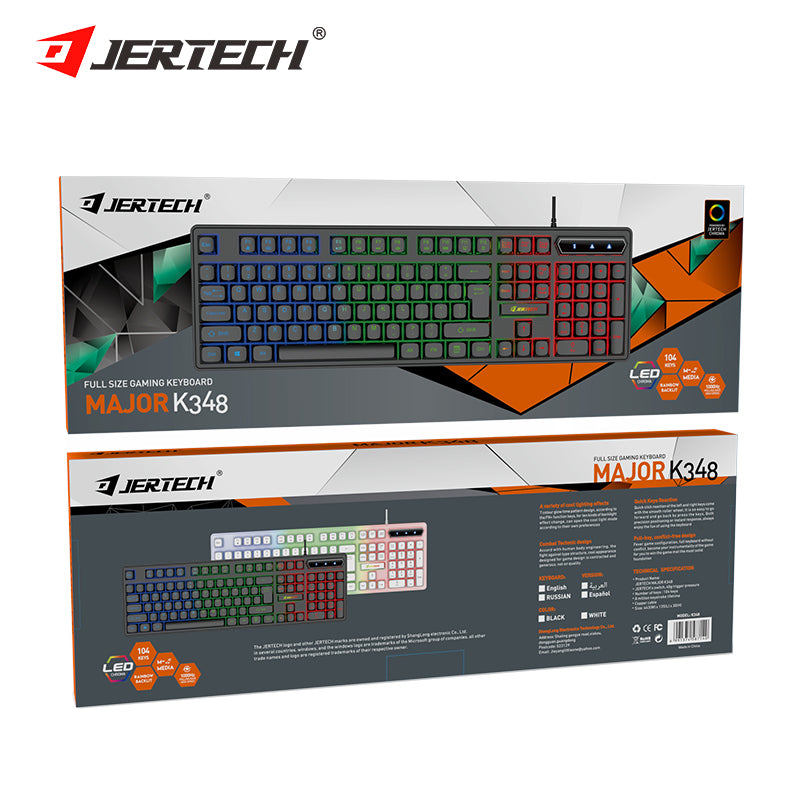 Tastiere JERTECH RGB - E Zeze