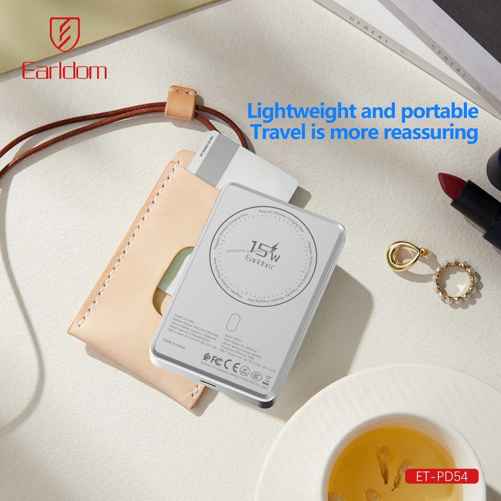 PowerBank Earldom Slim 5000mAh Magnetic