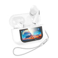 Degjuse Wireless EARLDOM TWS40 Me Ekran - Te Bardha