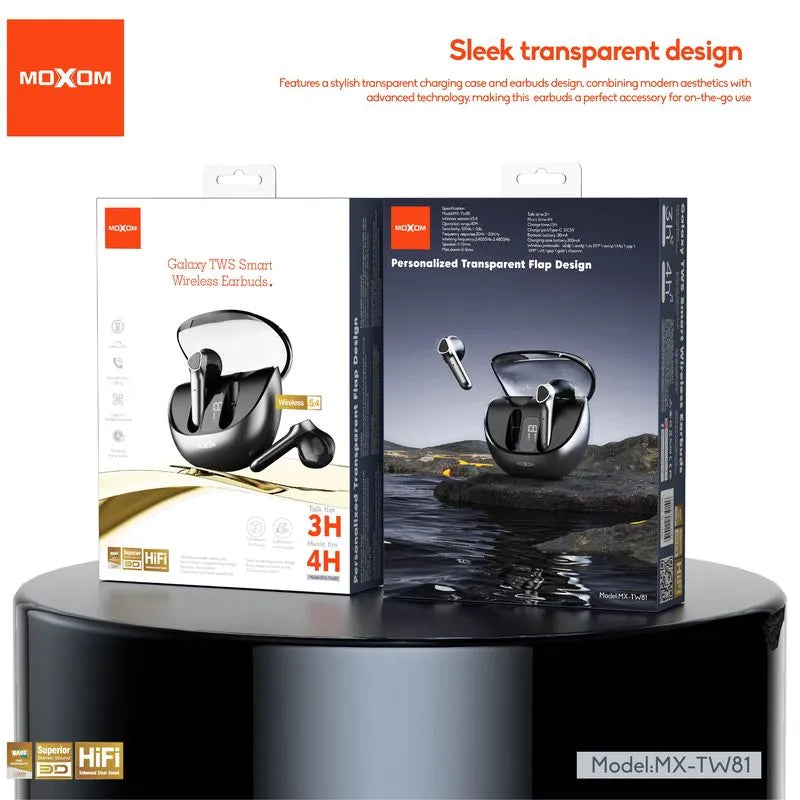 Degjuse MOXOM MX-TW81 Galaxy TWS Smart Wireless
