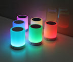 Speaker Touch Lamp LED Light Bluetooth Portable
