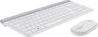 LOGITECH Set Tastier Dhe Maus MK470 Slim Wireless Combo - I Bardh