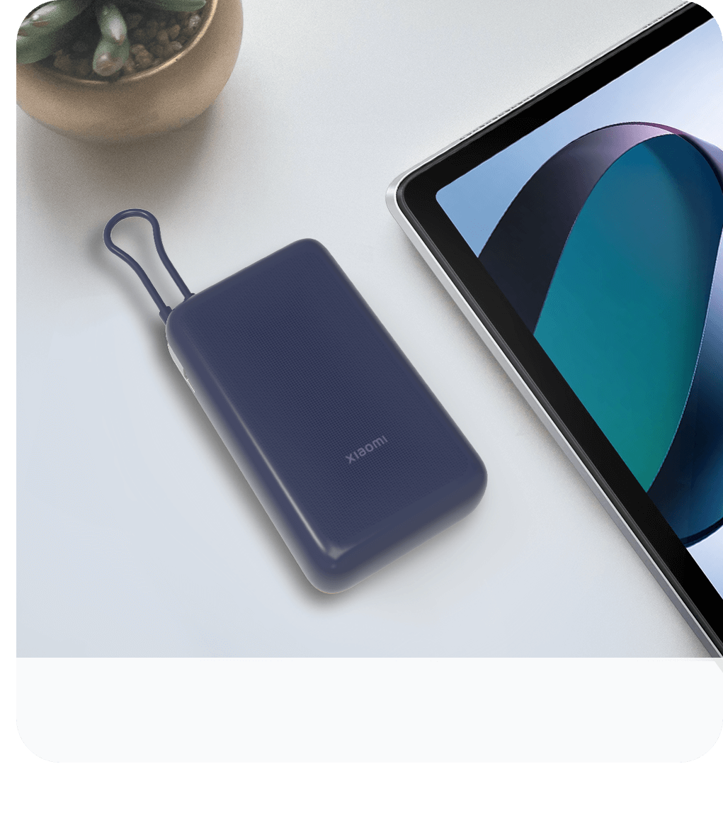 {OUTLET} Xiaomi 33w Power Bank 20000mah Integrated Cable