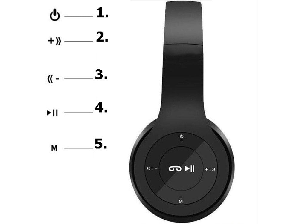 Kufje Wireless 5.4, Me Mikrofon - Te Zeza