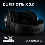LOGITECH Kufje Pro X SE, me kabllo, 7.1 surround - Te Zeza