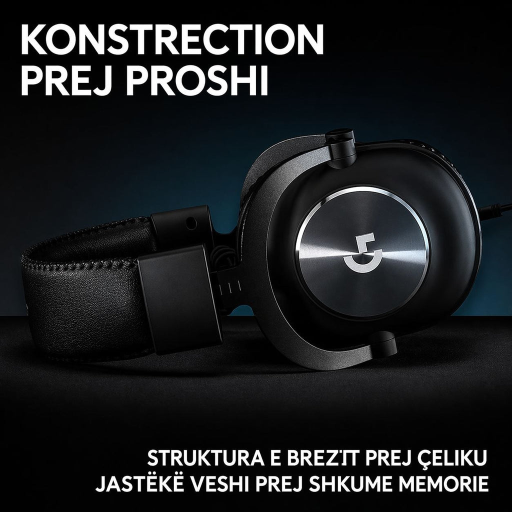 LOGITECH Kufje Pro X SE, me kabllo, 7.1 surround - Te Zeza