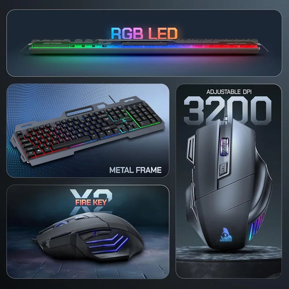 Tastier Dhe Maus Set Gaming K76